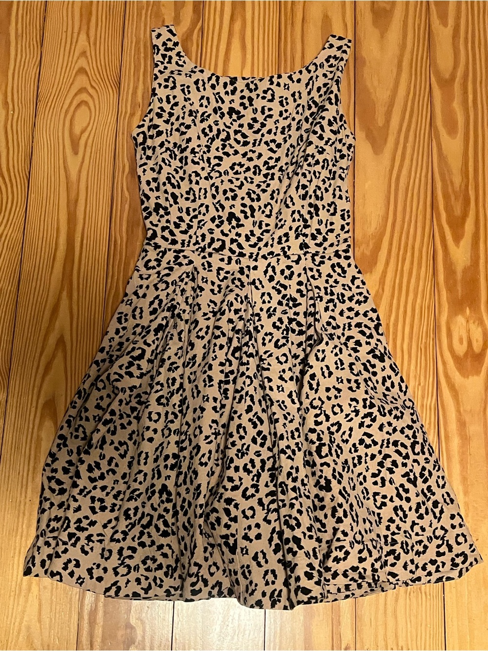 Trashy Diva by Candice Gwinn Leopard Fit & Flare Dress – Size 6